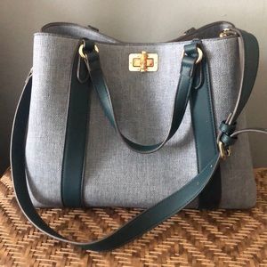 Gray/blueish Sondra Roberts purse